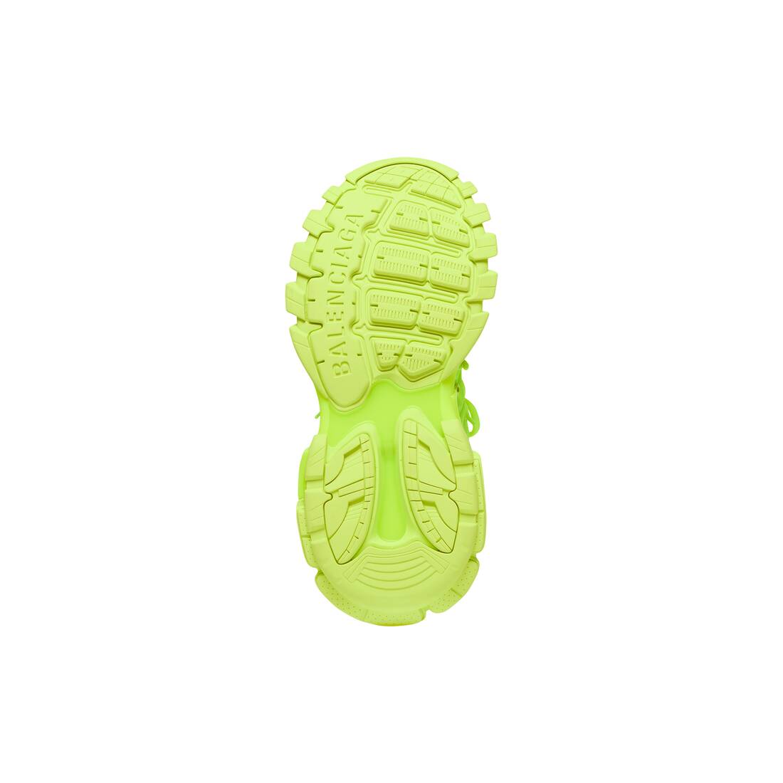 Men’s Track Sneaker In Full Mesh in Fluo Yellow - Image 7